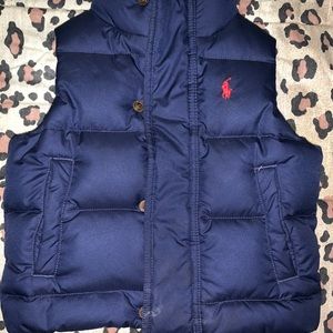 Baby Polo puff vest. Size 9mo